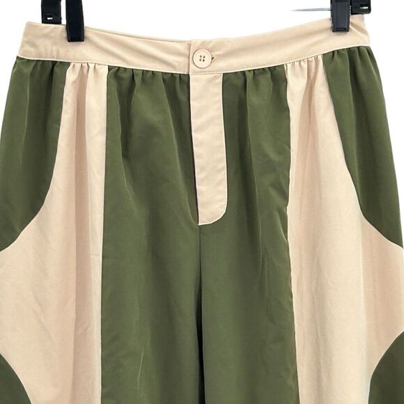 Cider Woven Patchy Jogger Pant Cream Green Size Large0 - Picture 3 of 16